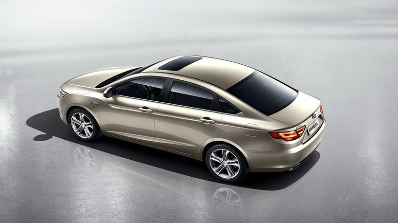 Появились изображения совершенно нового Geely Emgrand GL